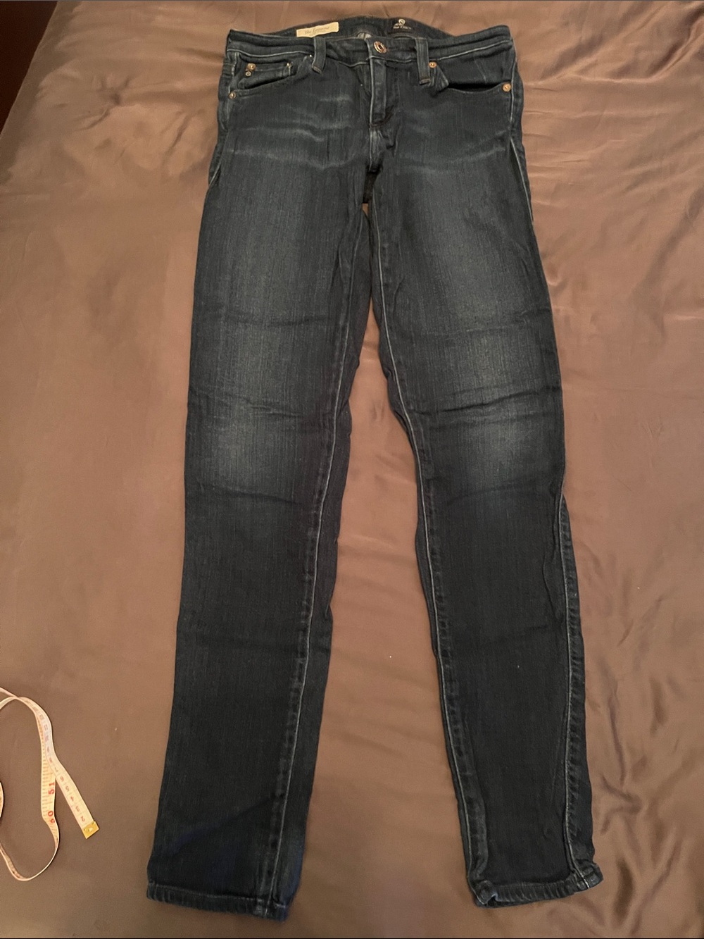 AG Adriano Goldschmied Dark Blue Skinny Jeans